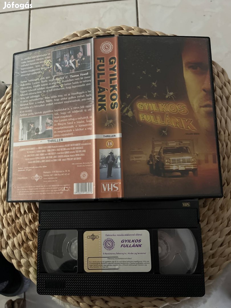 Gyilkos fullánk vhs