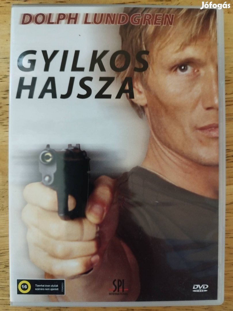 Gyilkos hajsza újszerű dvd Dolph Lundgren 