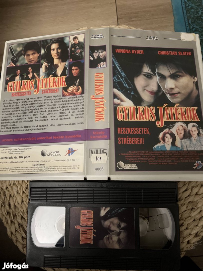 Gyilkos játékok vhs film