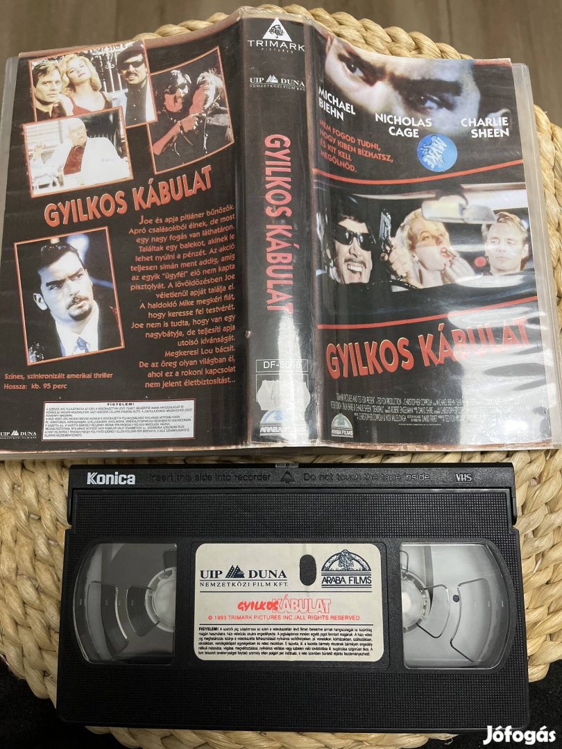 Gyilkos kábulat vhs m