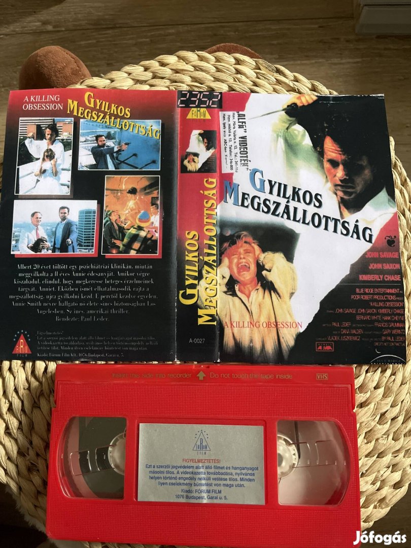 Gyilkos megszállottság vhs m