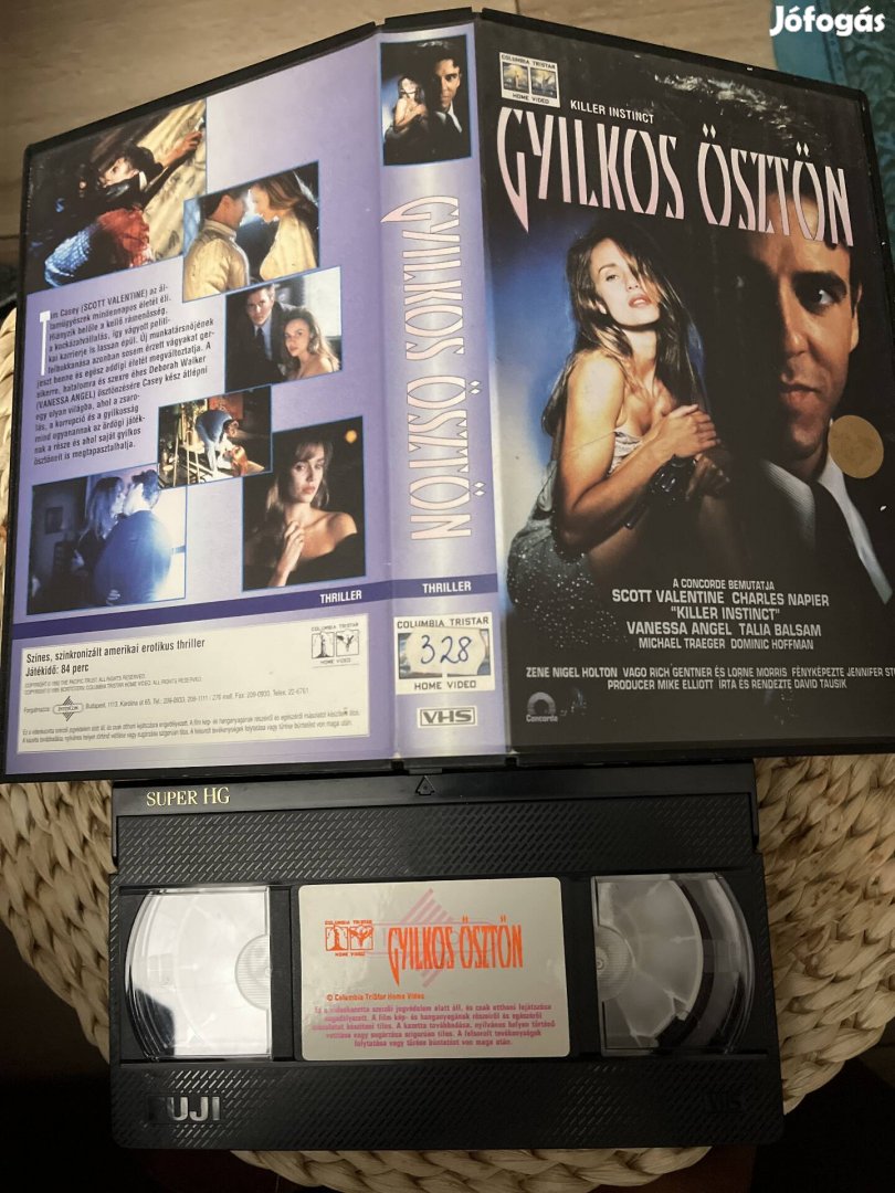 Gyilkos ösztön vhs film