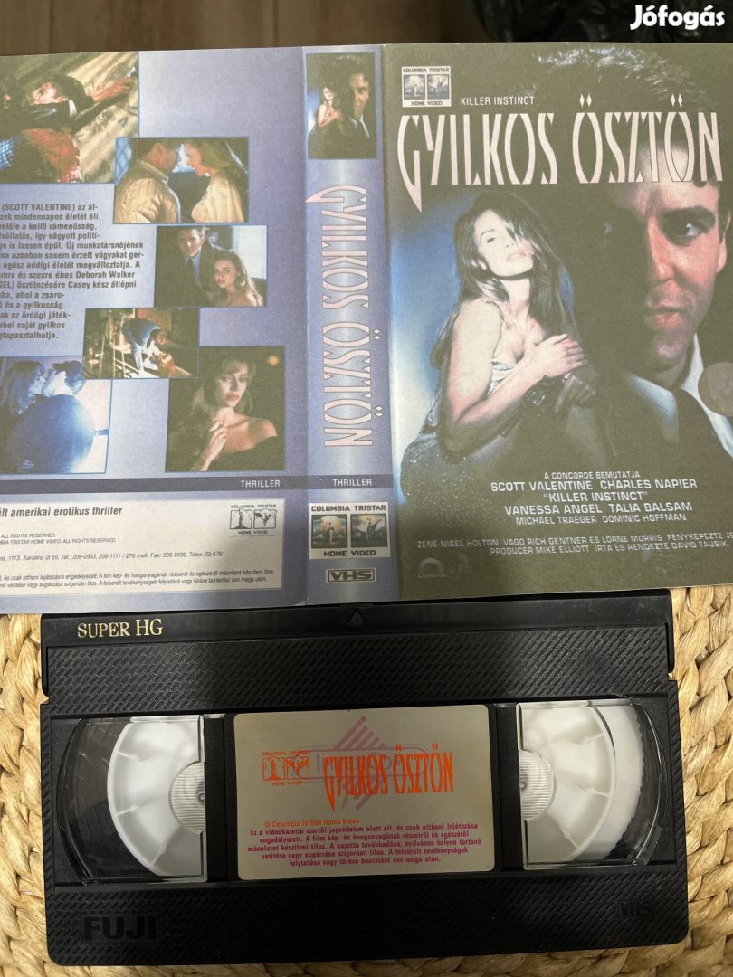 Gyilkos ösztön vhs m