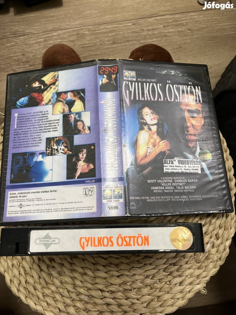 Gyilkos ösztön vhs m