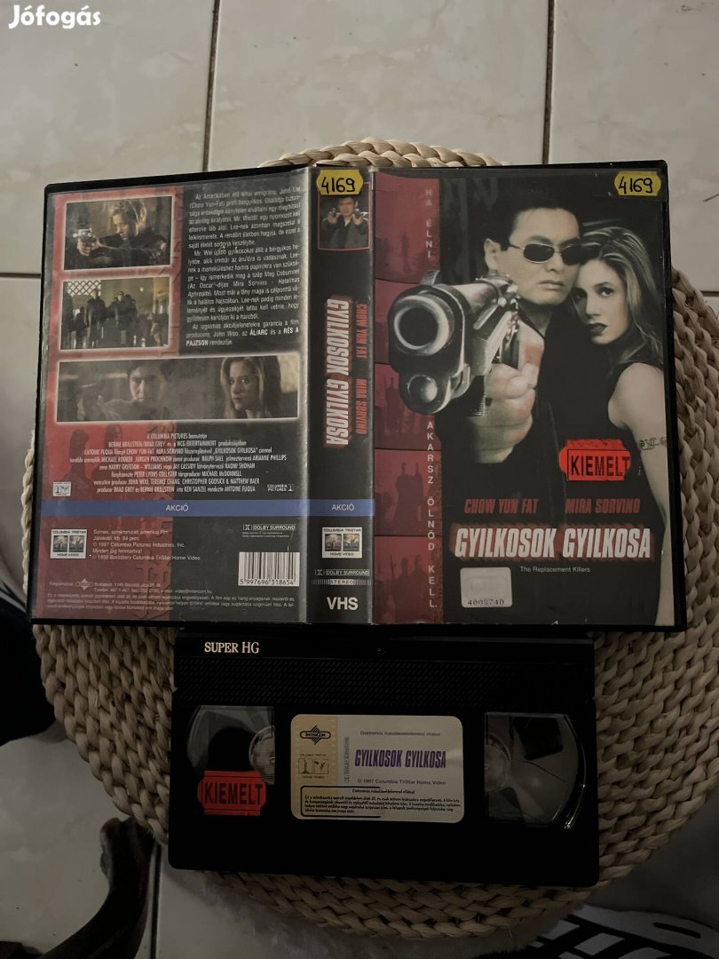 Gyilkosok gyilkosa vhs