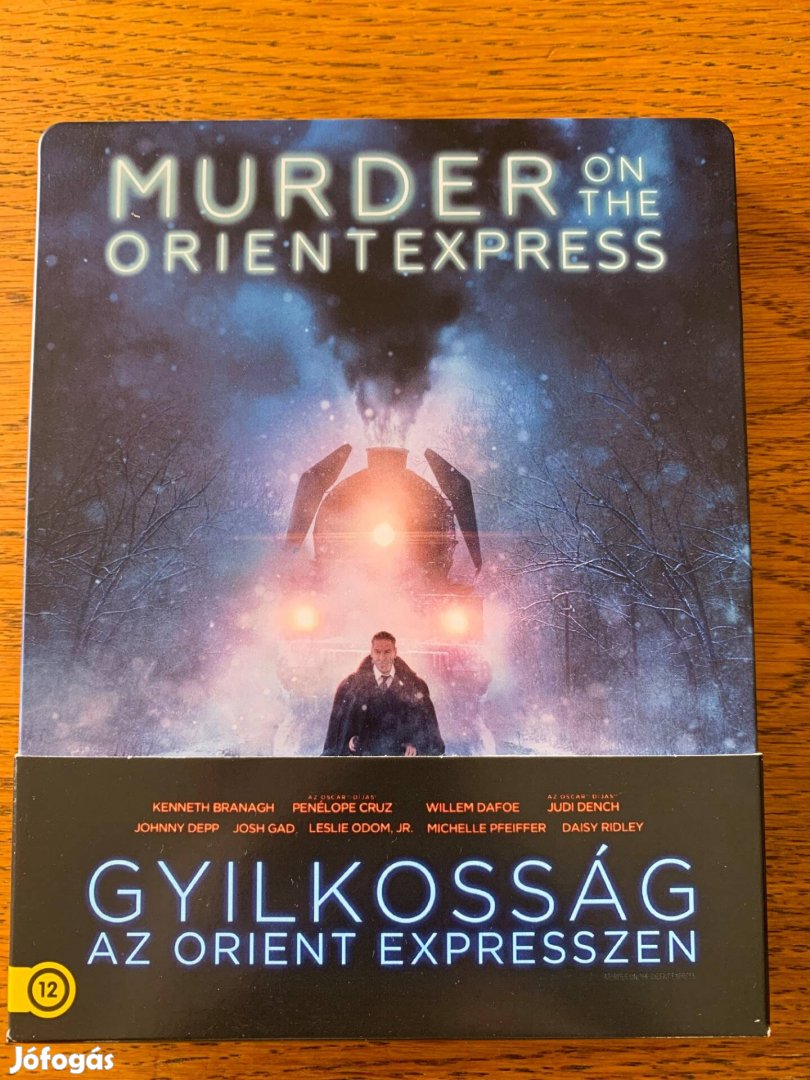 Gyilkosság az Orient Expresszen bluray steelbook film