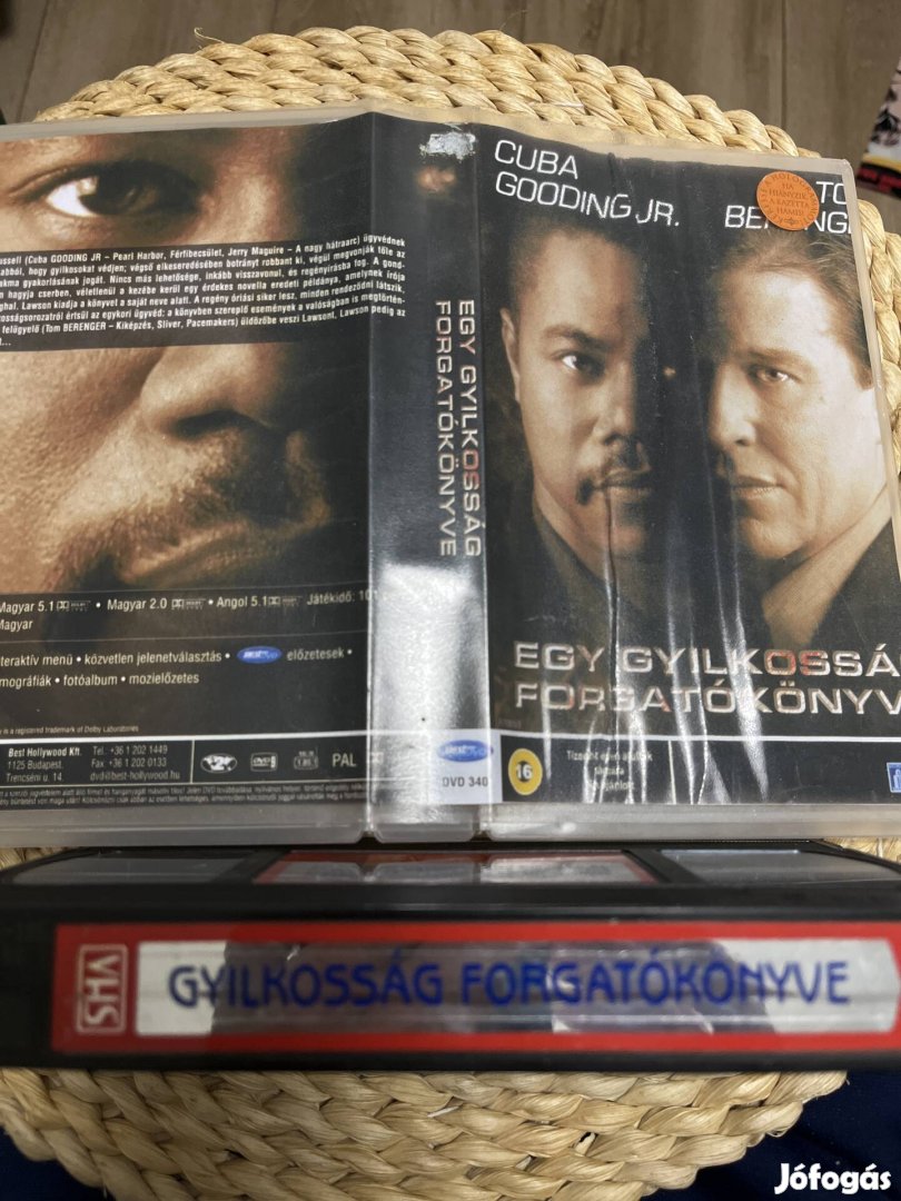 Gyilkosság forgatókönyve vhs m