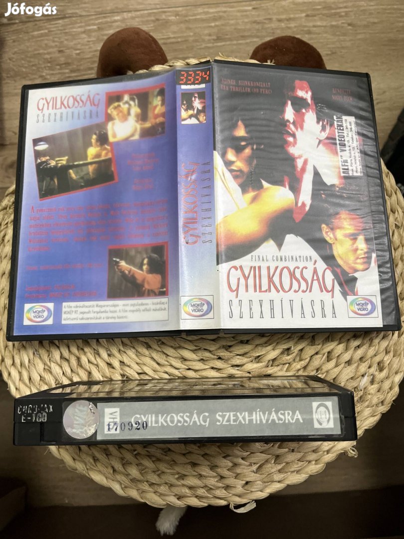 Gyilkosság szexhivásra vhs m