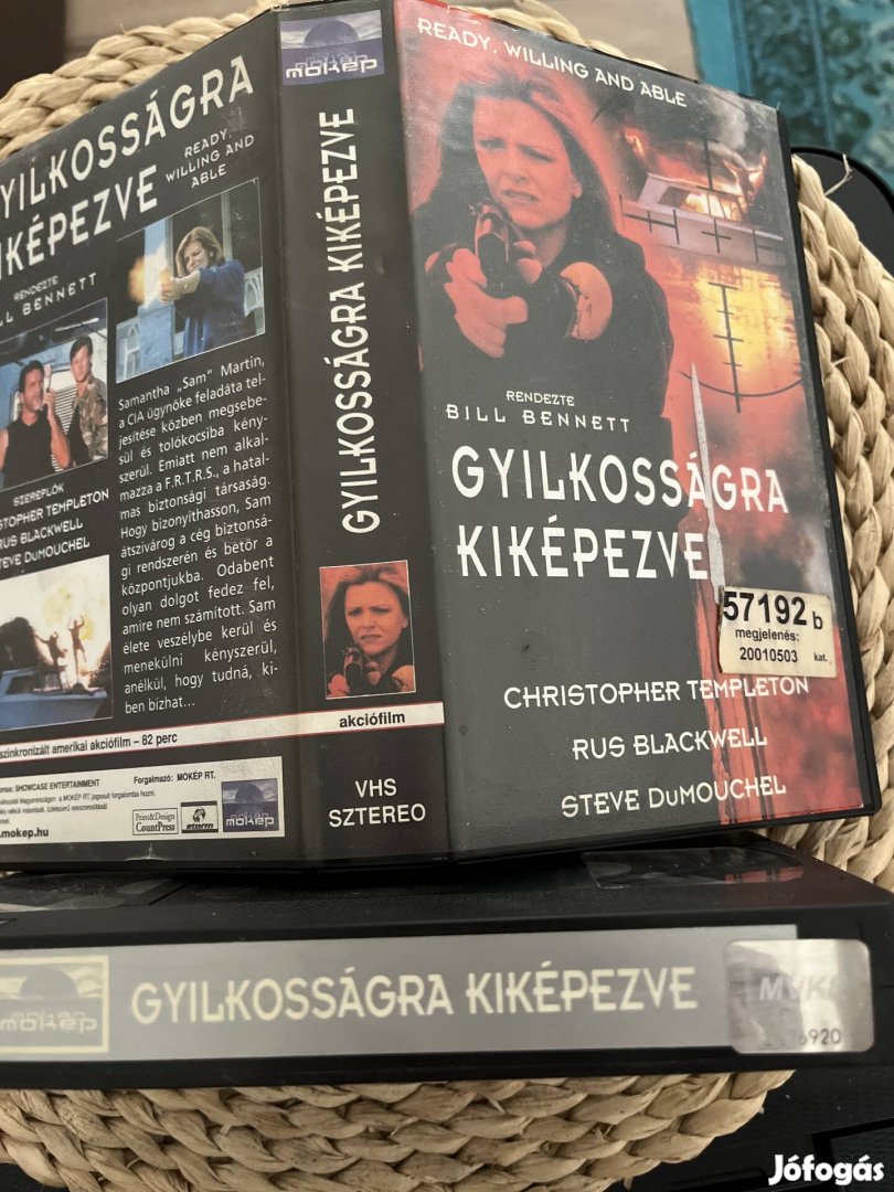 Gyilkosságra kiképezve vhs