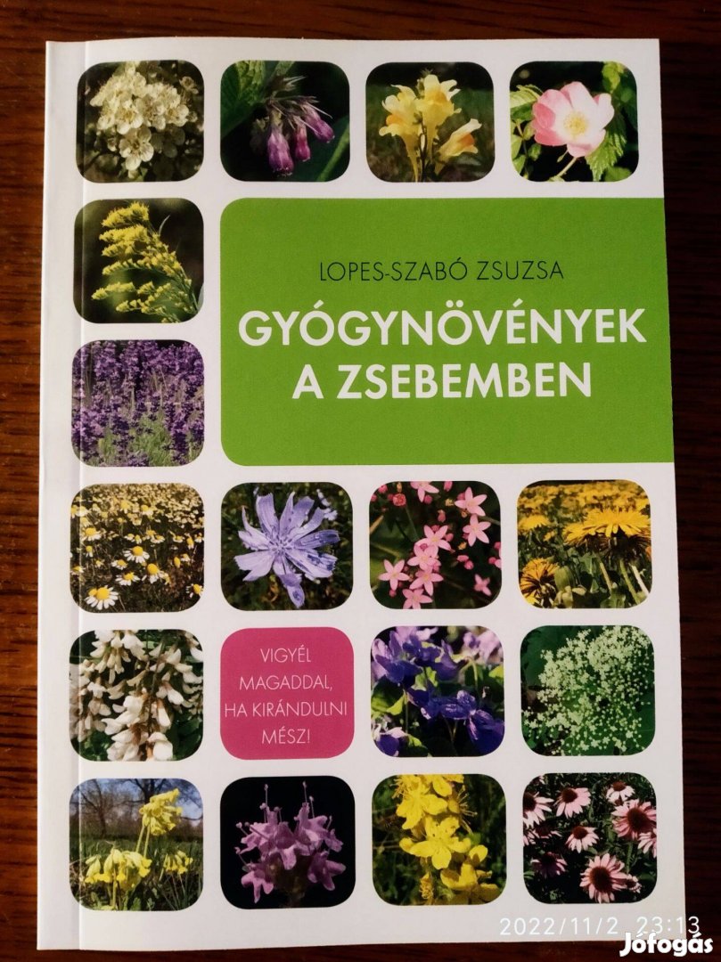 Gyógynövények a zsebemben Lopes-Szabó Zsuzsa Magánkiadás,