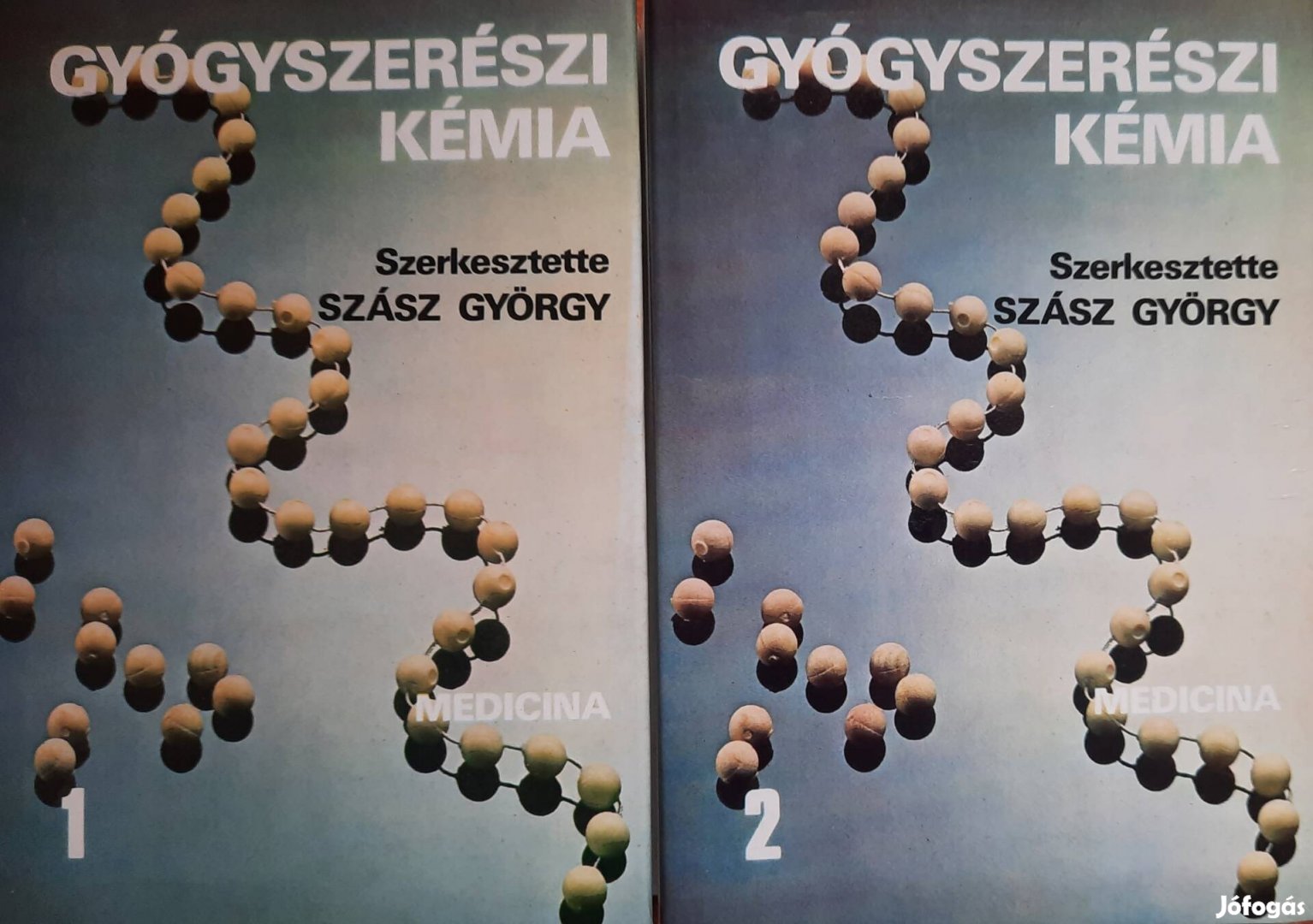 Gyógyszerészi kémia című 2 kötetes mű eladó 