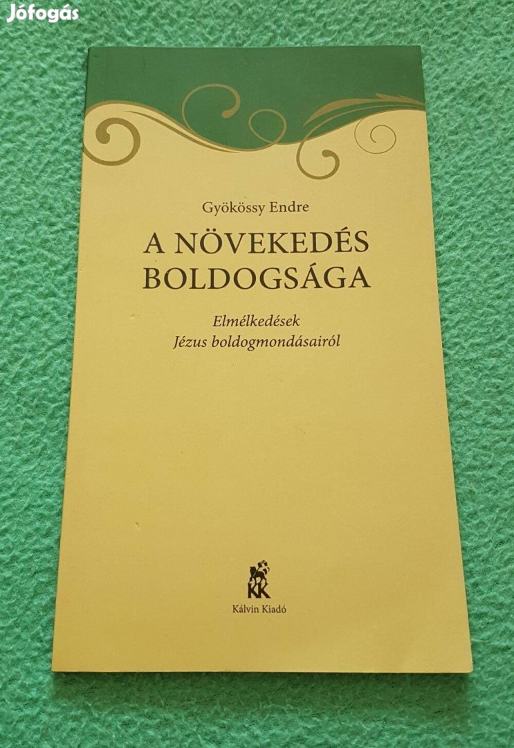 Gyökössy Endre: A növekedés boldogsága könyv (2017)