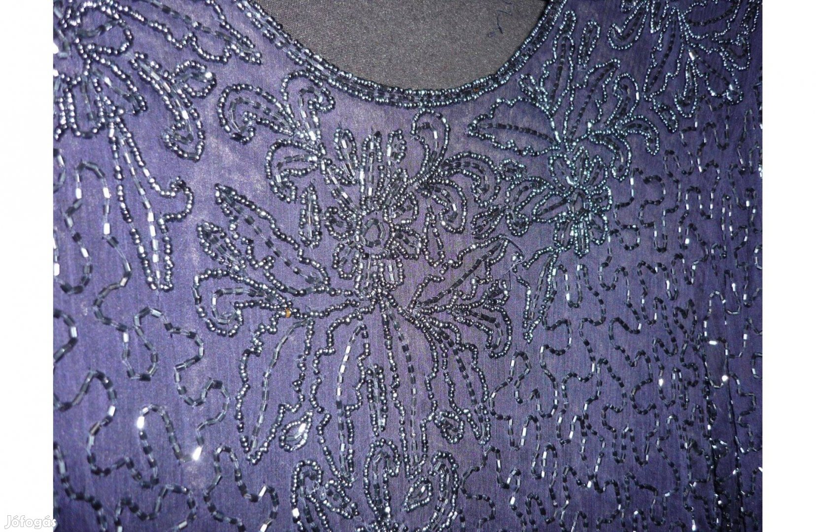 Gyöngyhímzéses alkalmi blúz