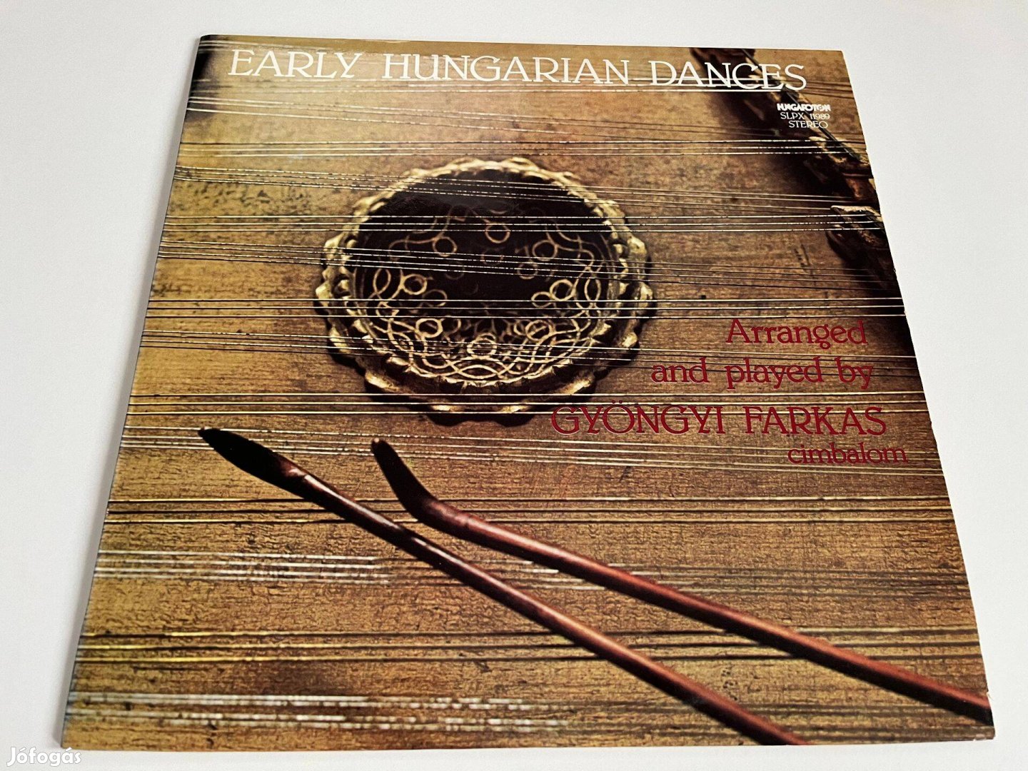 Gyöngyi Farkas: Early Hungarian Dances bakelit, vinyl, LP