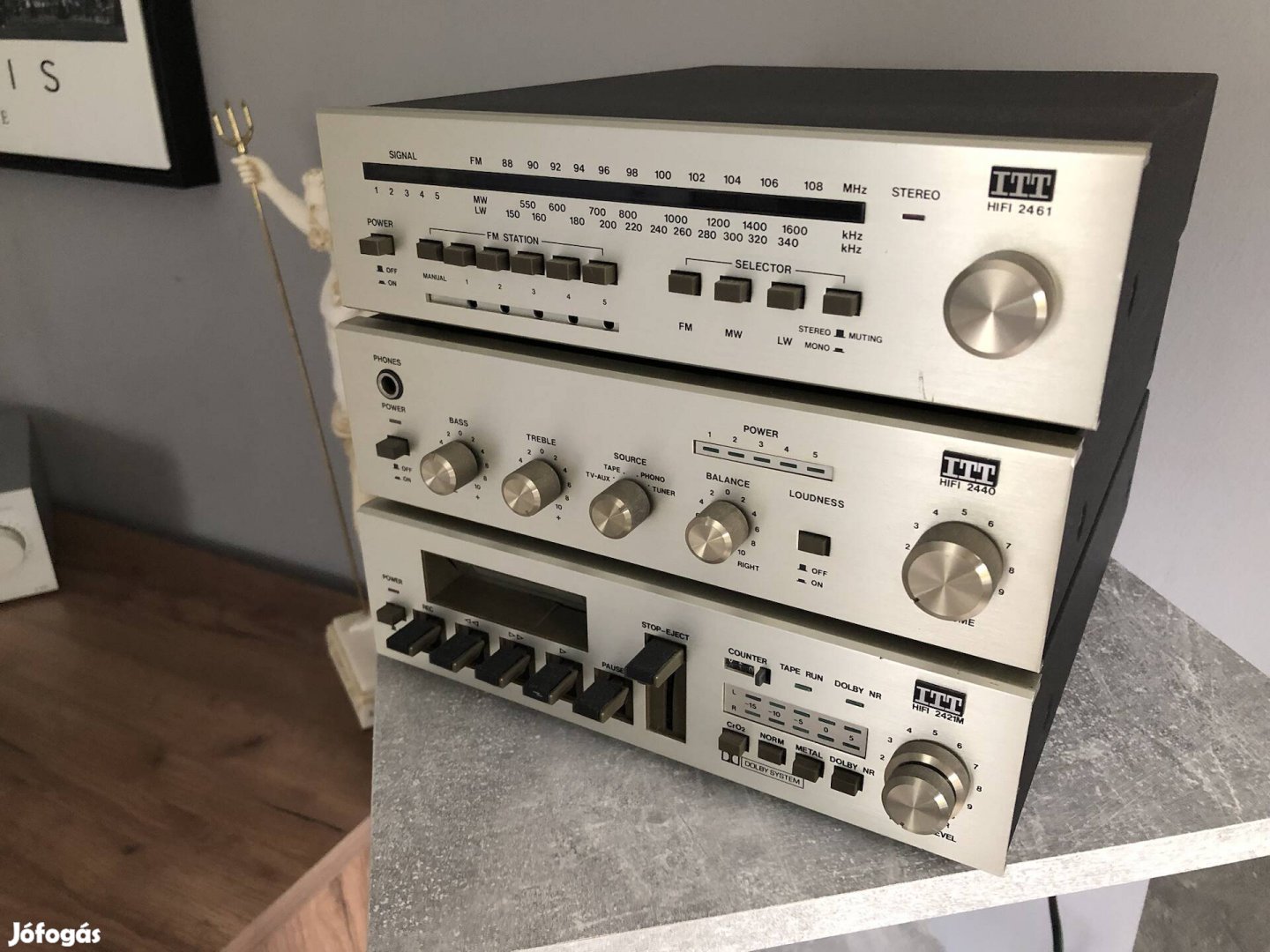 Gyönyörű ITT Vintage Mini hifi 