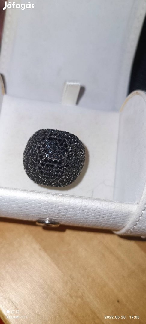 Gyönyörű Oxette ezüst koktél gyűrű. Jelzett 925 ös. 54 es. Posta 