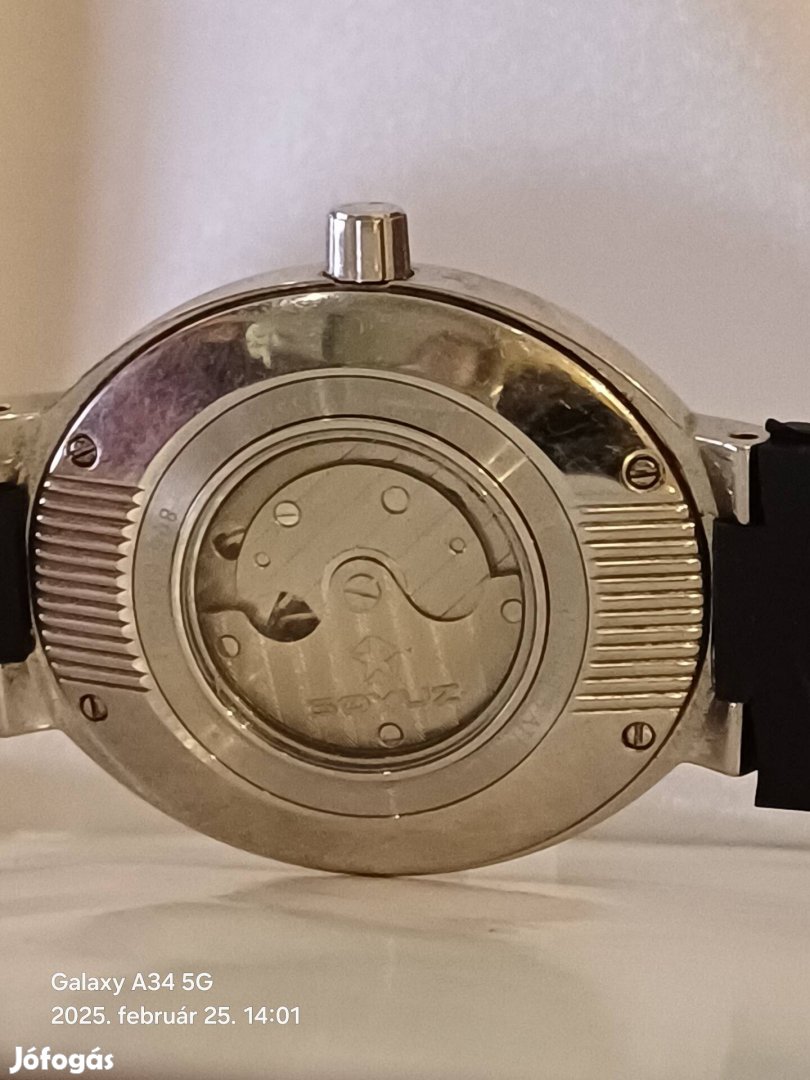 Gyönyörű Soyuz prémium automata férfi karóra 