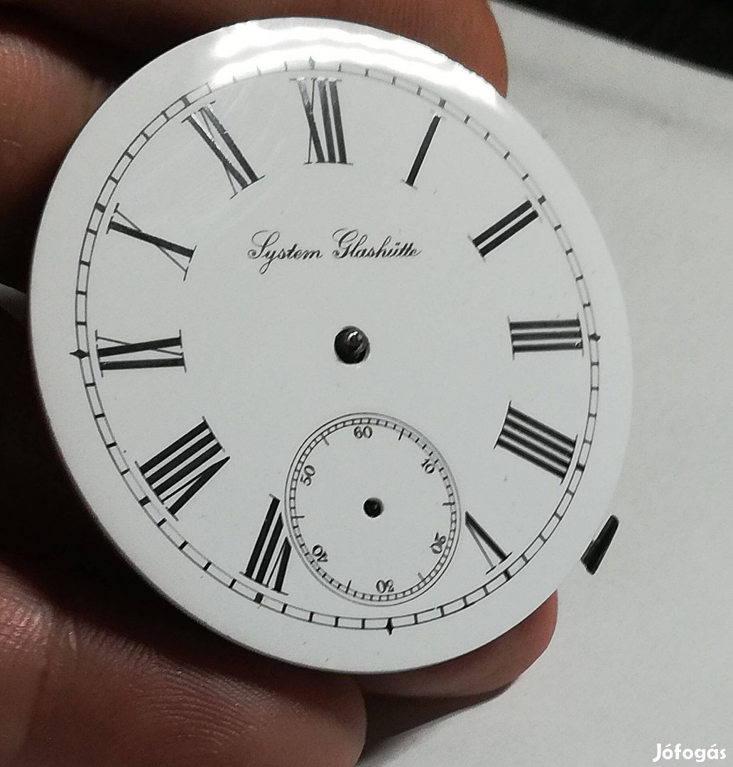 Gyönyörű Sytem Glashütte Számlap + Egy Hibás Szerkezet