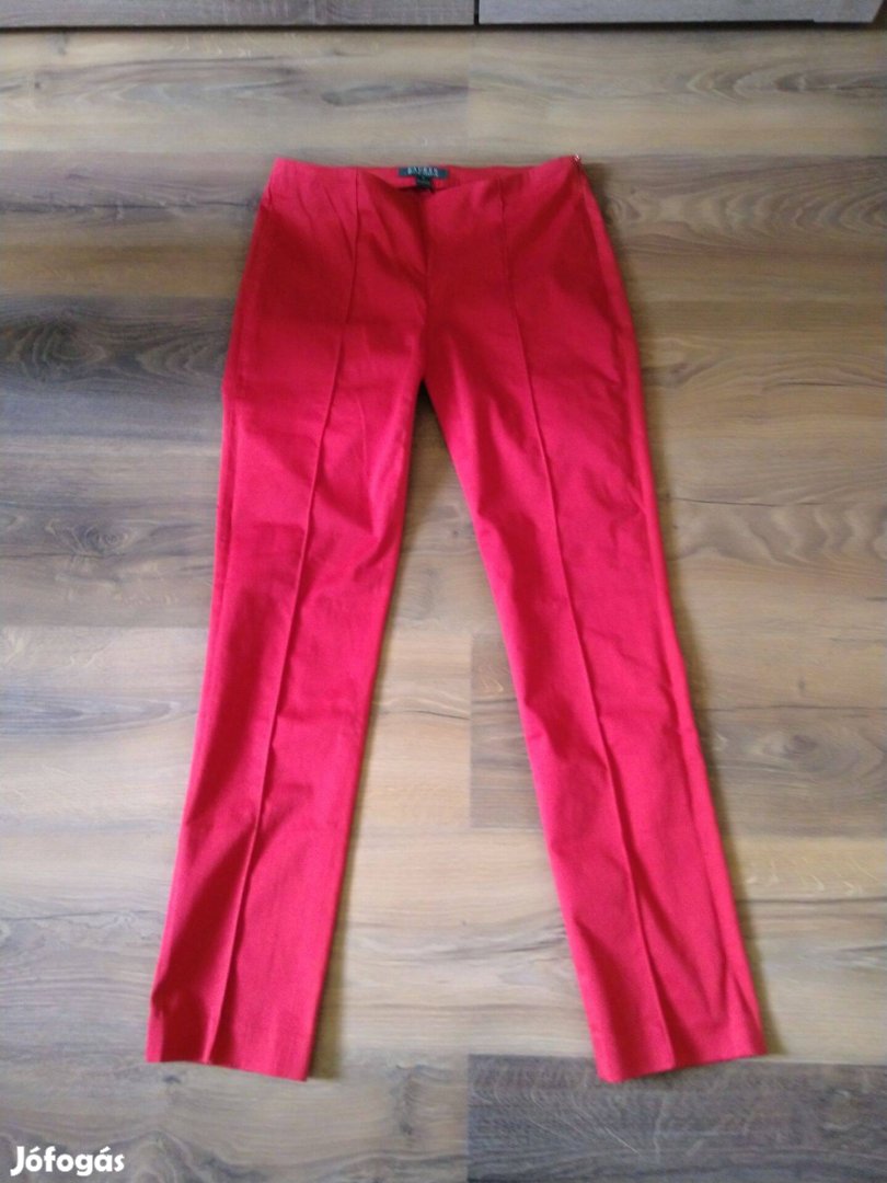 Gyönyörű, piros Ralph Lauren chino nadrág 36/S