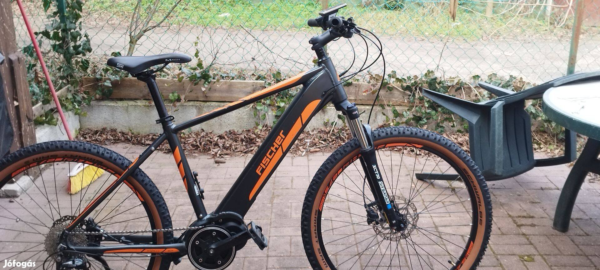 Gyönyörű állapotú Fischer Montis E 4.0 Elektromos kerékpár 1700 Km!