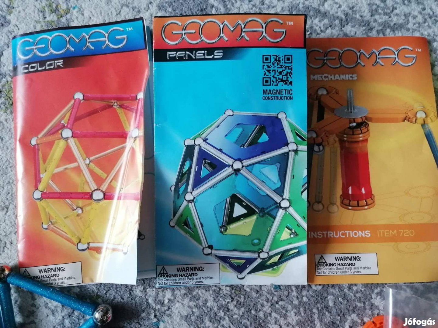 Gyönyörű hibátlan Geomag játék készletek egyben