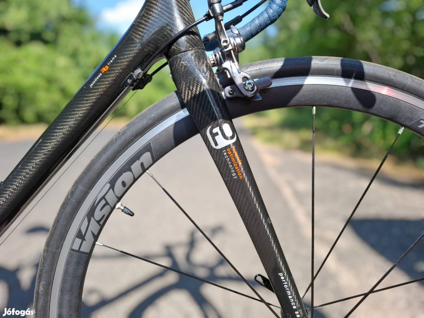 Gyönyörű karbon vázas Giant TCR Advanced országúti kerékpár 
