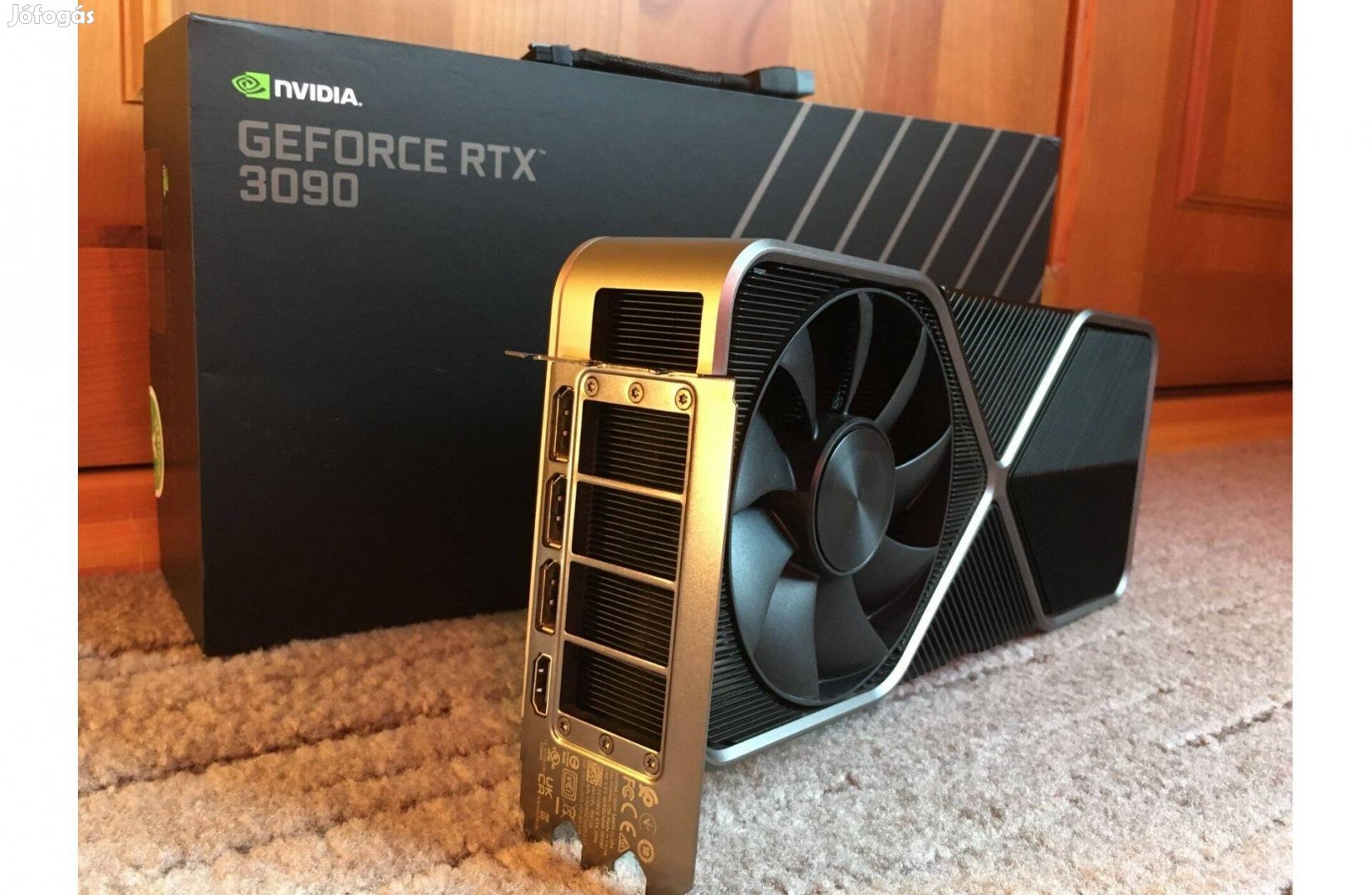 Gyönyörű szép Rtx 3090 Founders Edition videokártya