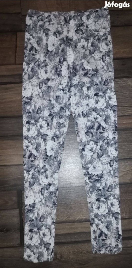 Gyönyörű virágmintás leggings nadrág, XS-S