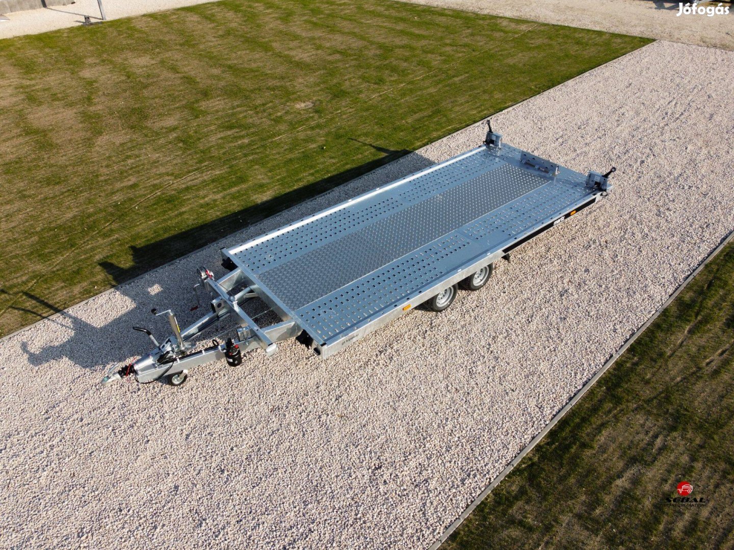 Győr | Új Prémium GT Kippbar 480 (470x200 cm, 3000 kg) utánfutó