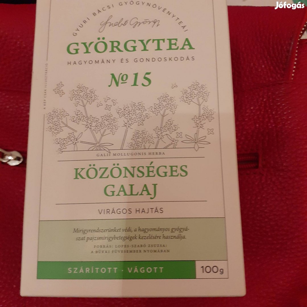 Györgytea pajzsmirigy kezelésére