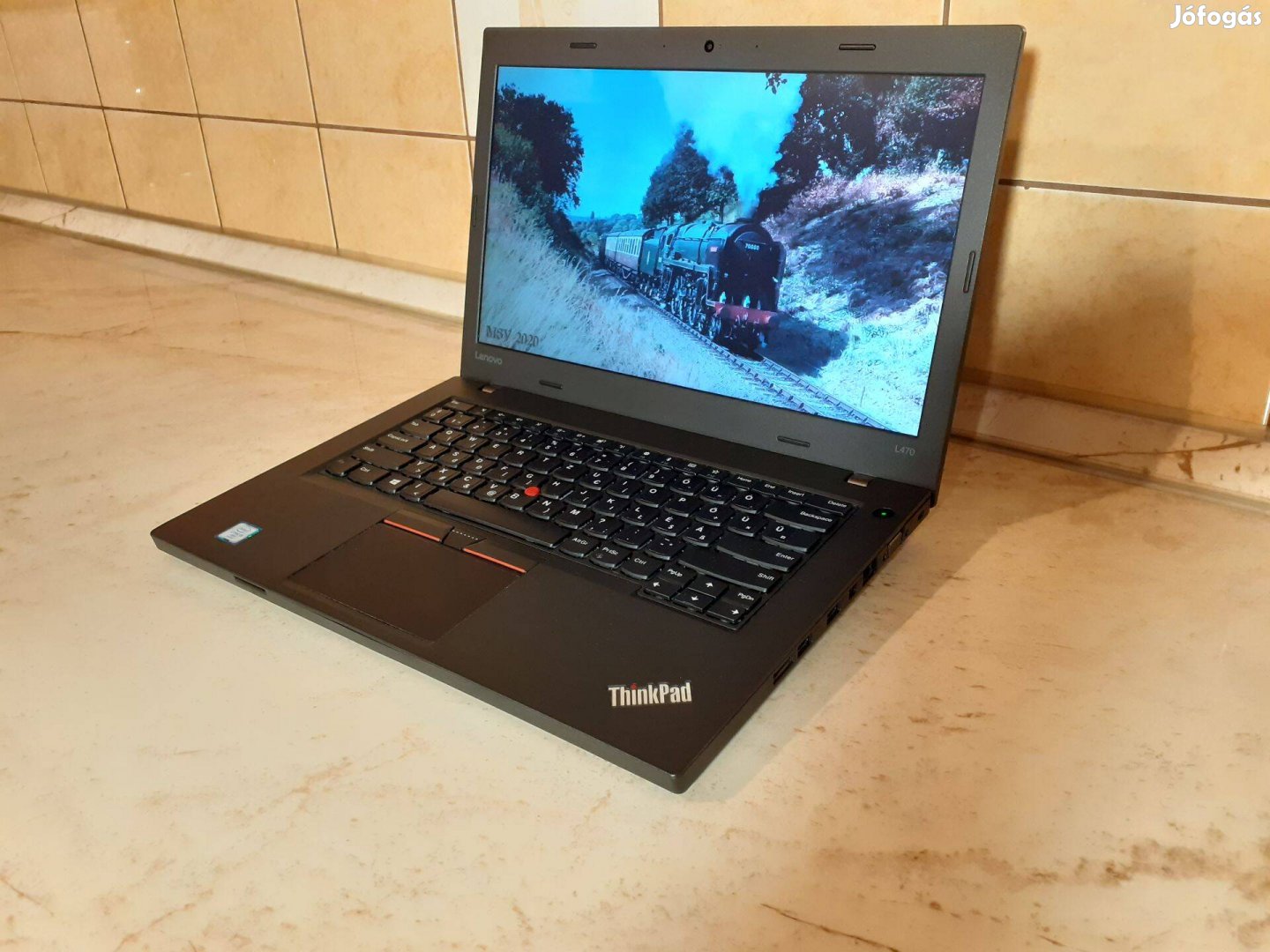 Gyors Lenovo Thinkpad L470 I5 laptop, notebook ssd, jó akku Win10