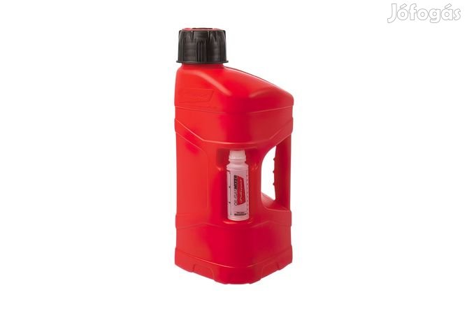 Gyors töltésű Jerrycan Polisport ProOctane 20L piros + adagolópalack 1