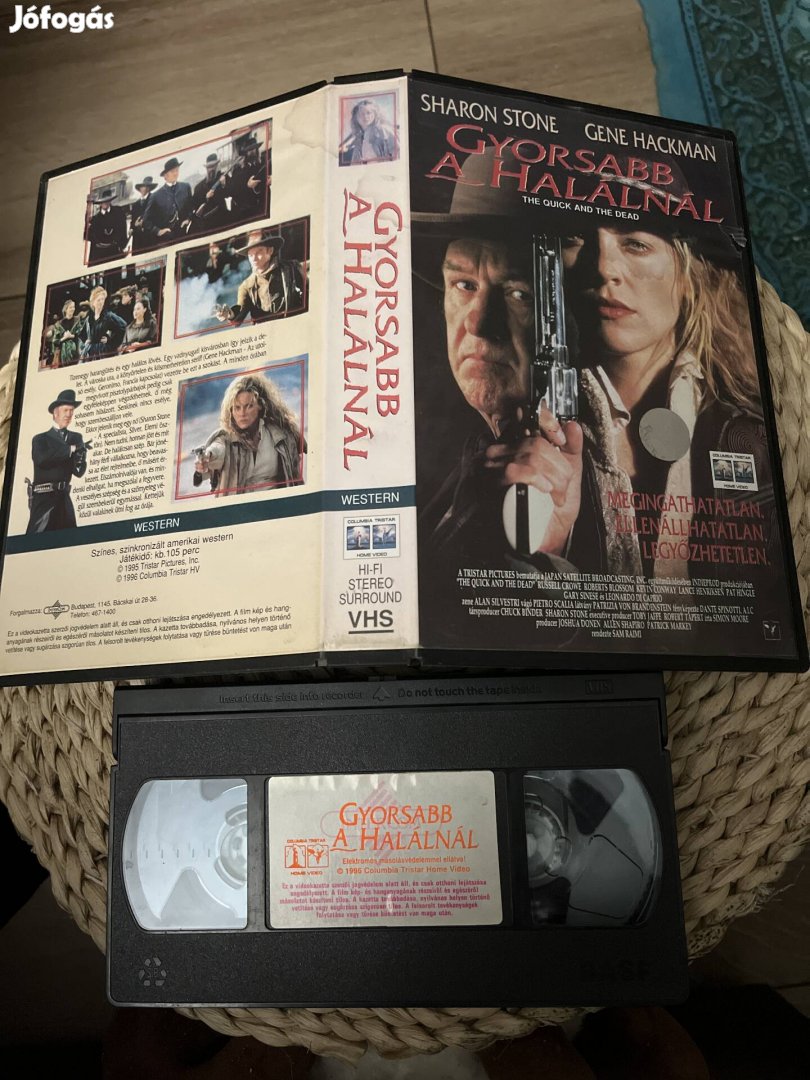 Gyorsabb a halálnál vhs film