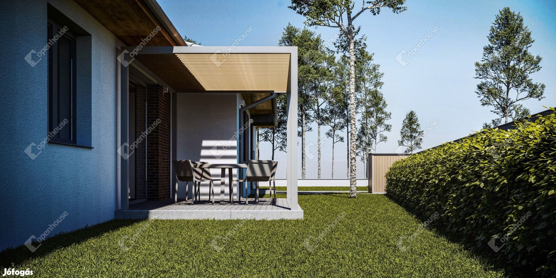 Győrságon magas minőségben kivitelezett ház eladó ajándék