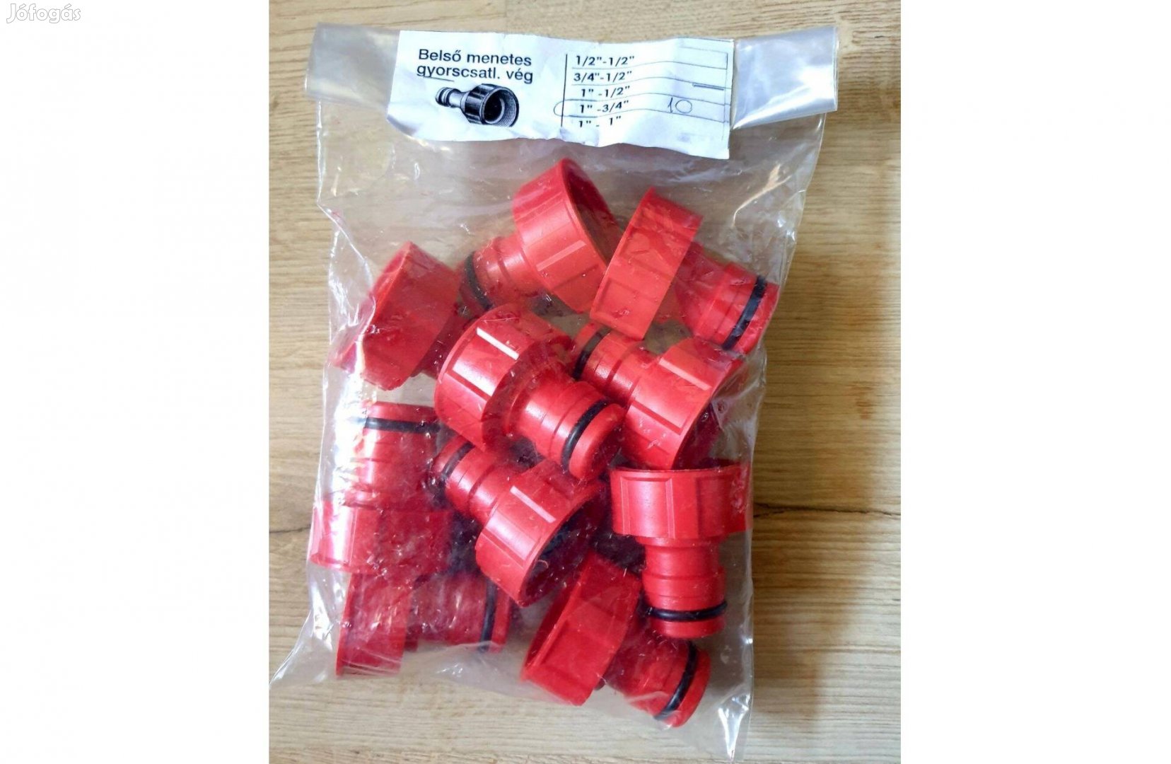 Gyorscsatlakozó vég 1"-3/4" / csapadapter / csapelem adapter / kuplung