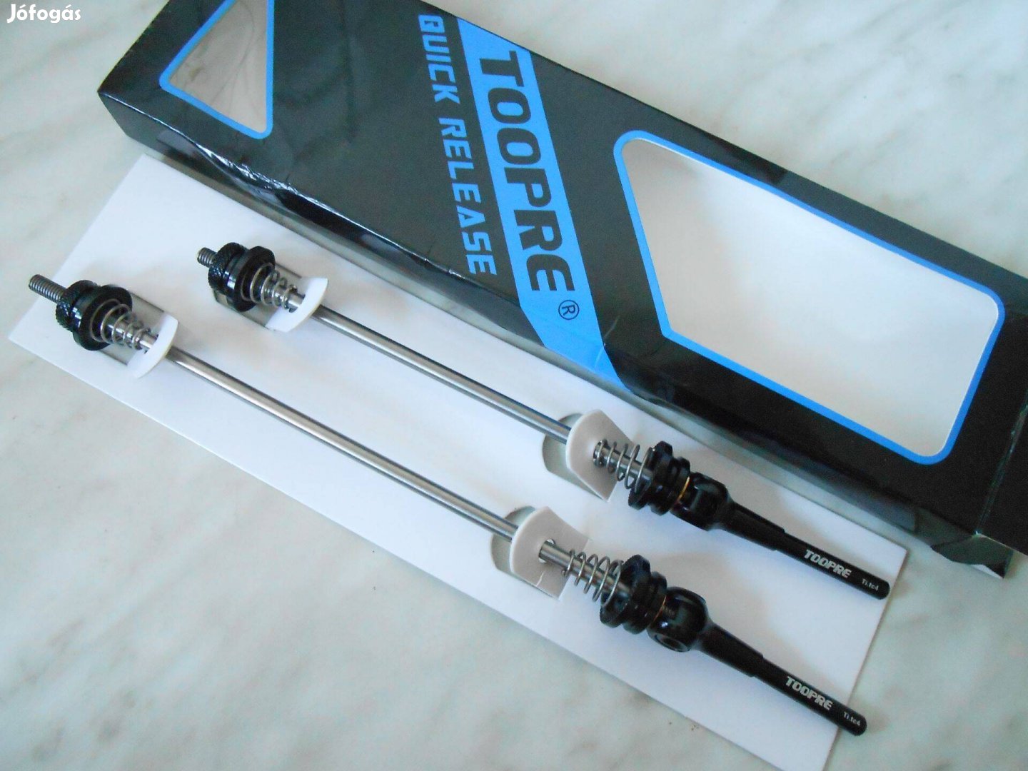 Gyorszár, gyorslazító, Ti-ötvözet tengellyel, nagyon könnyű