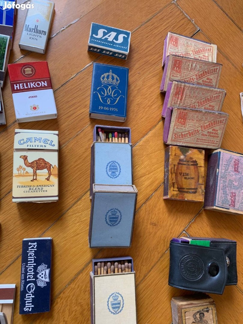 Gyufa és cigaretta papír gyűjtemény (XX század eleje és második fele)