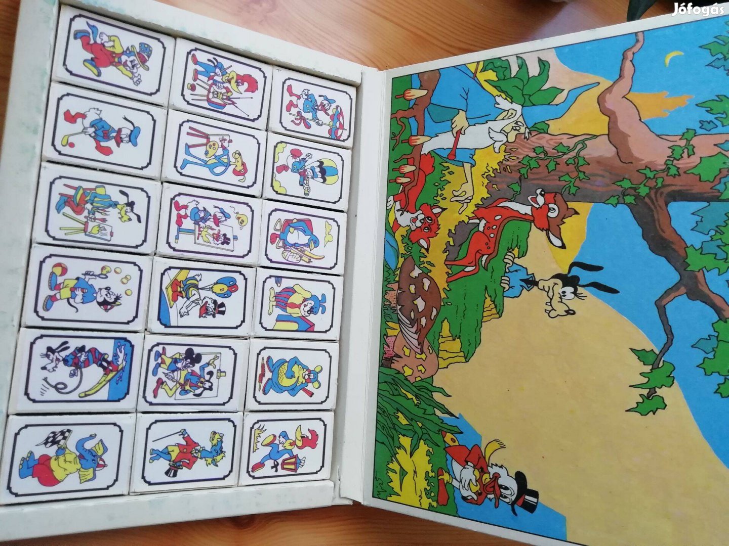 Gyufa gyűjtemény ritka teljes sor Mesefigurás régi Soviet