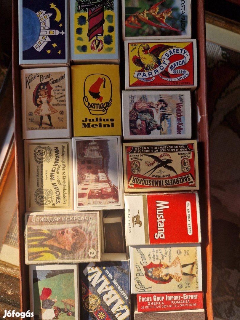 Gyufásobozok egyben eladók