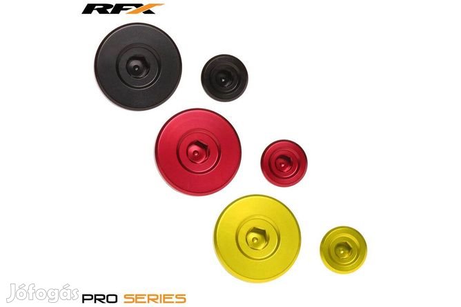 Gyújtásfedél / Időzítő dugókészlet RFX Pro fekete Suzuki RM-Z 250 / 45