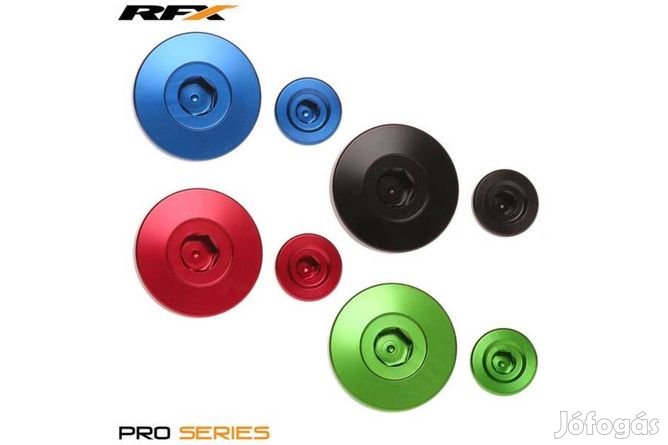 Gyújtásfedél / Időzítődugó készlet RFX Pro piros Kawasaki KXF 250 / 45