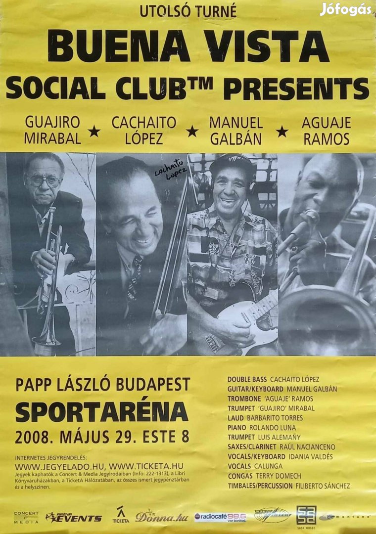 Gyűjtemény:" Buena Vista Social Club" plakát 