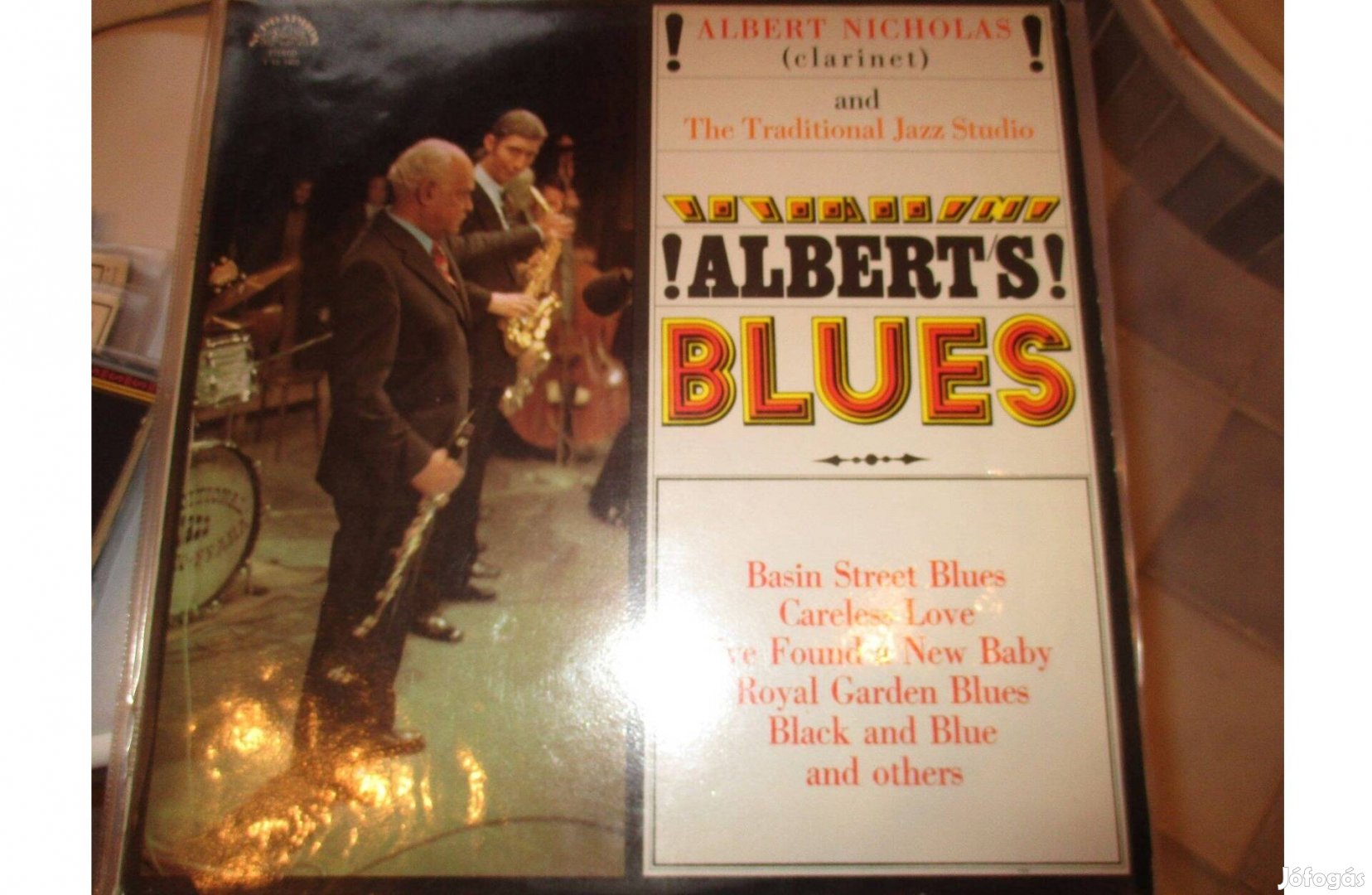 Gyűjteményből Albert Nicholas Blues bakelit hanglemez eladó