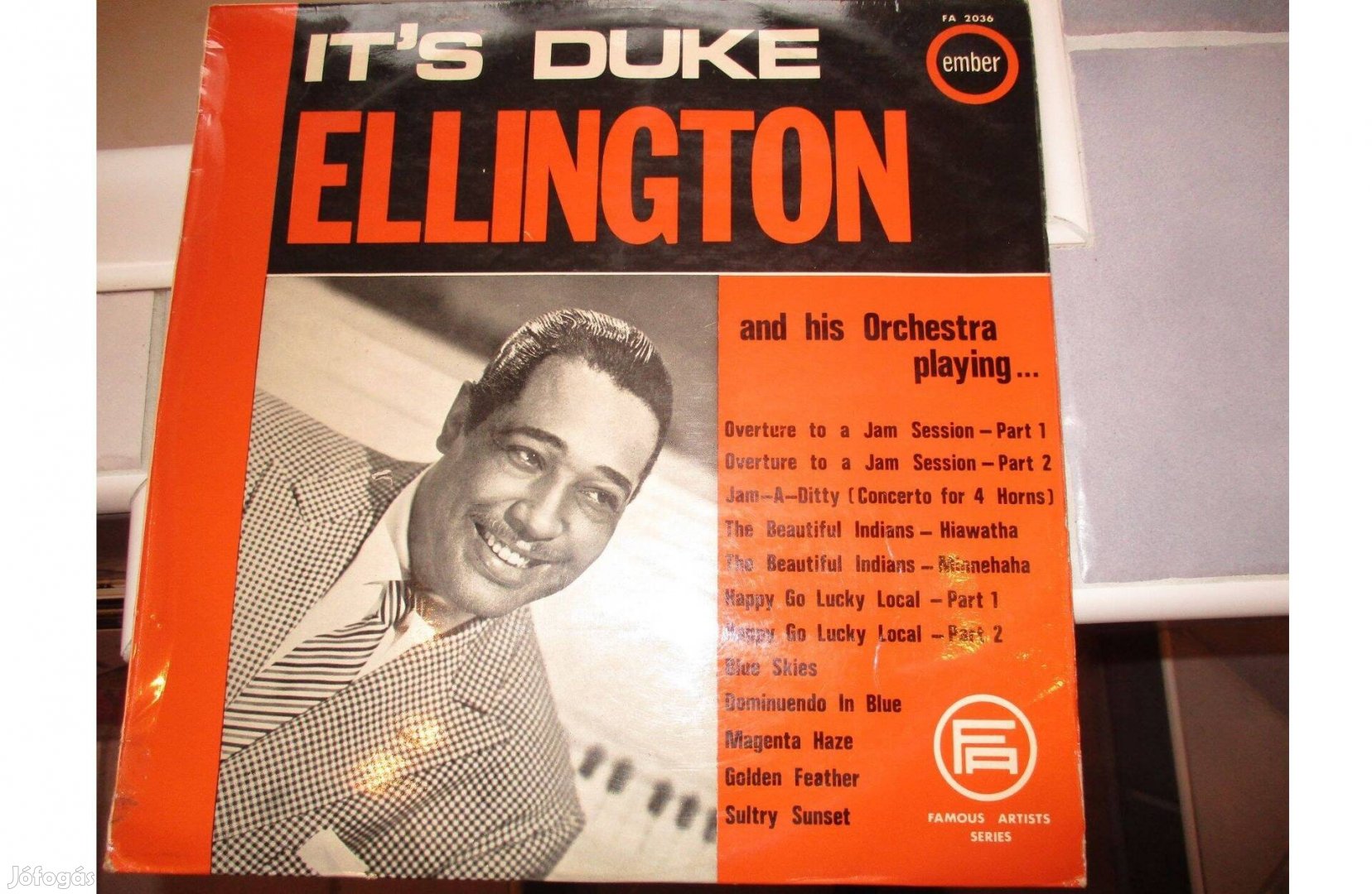 Gyűjteményből Duke Ellington bakelit hanglemez eladó