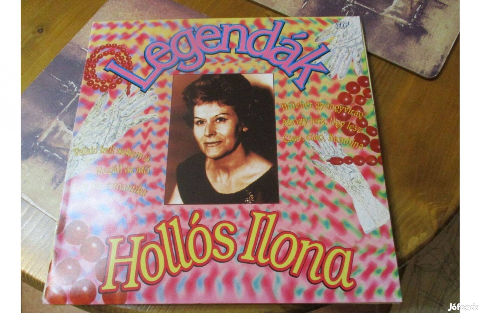 Gyűjteményből Hollós Ilona bakelit hanglemez eladó