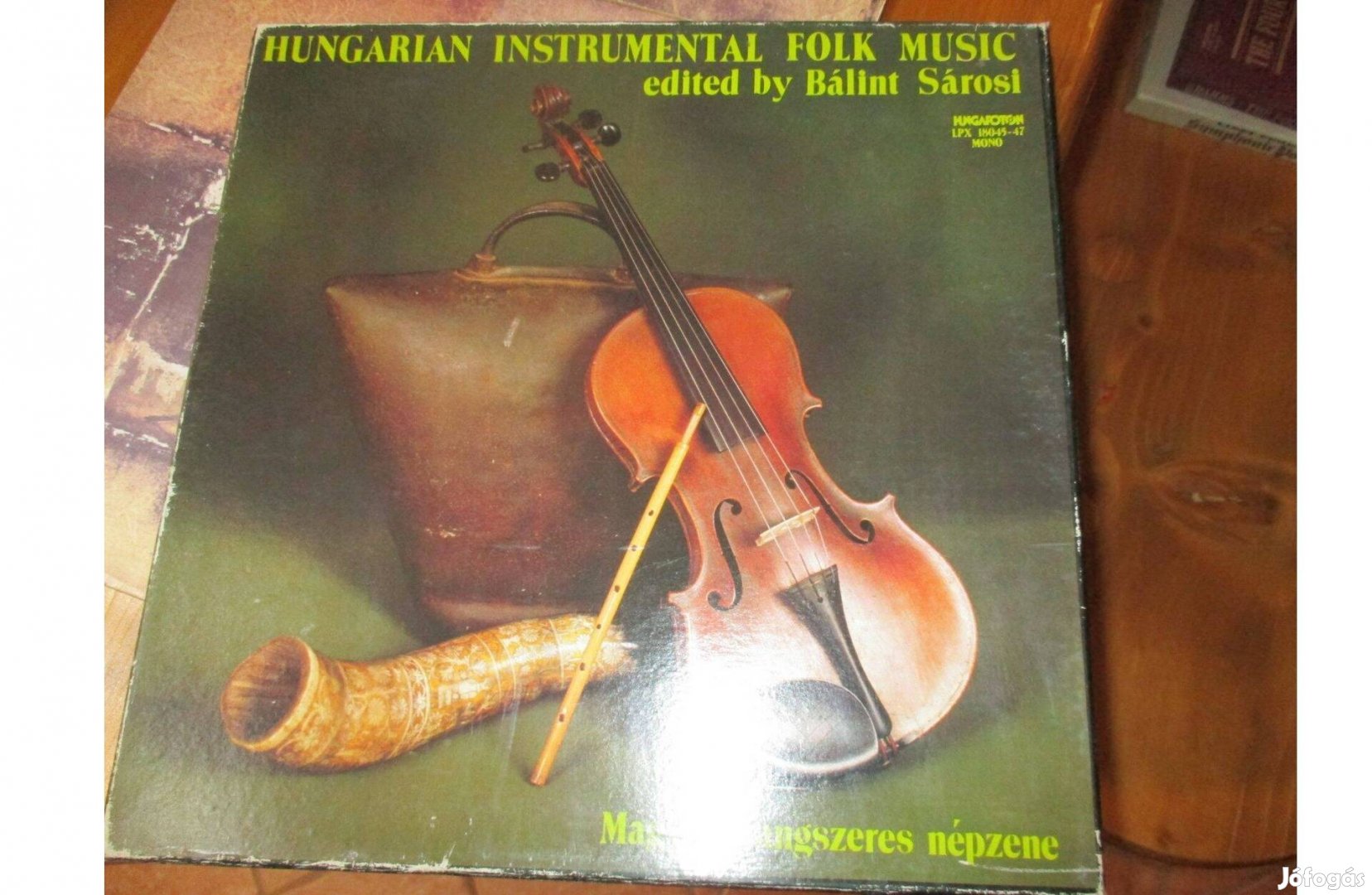 Gyűjteményből Hungarian Folk Music bakelit hanglemez album eladó