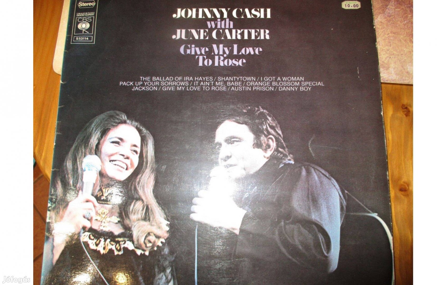 Gyűjteményből Johnny Cash bakelit hanglemez eladó