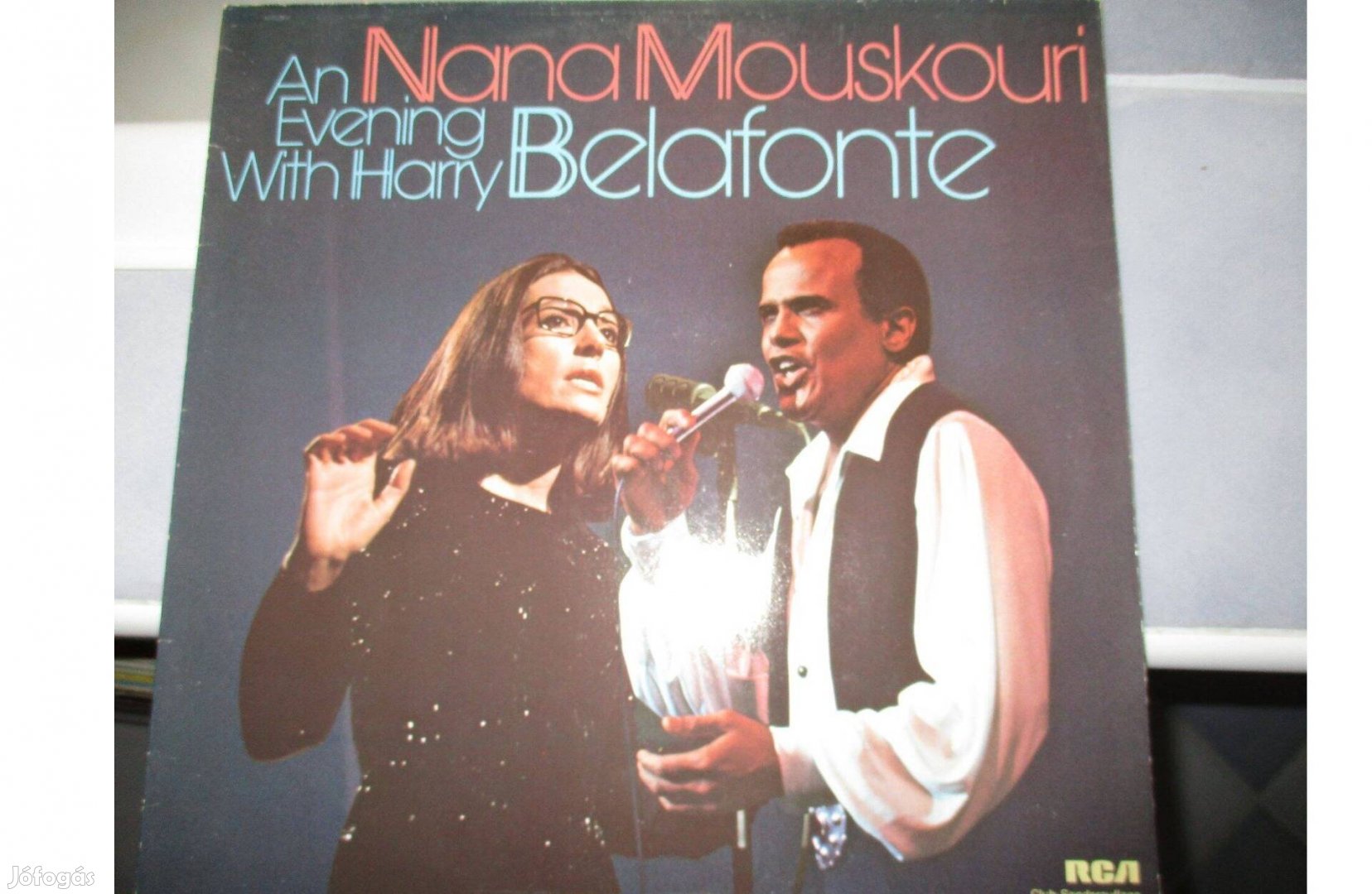 Gyűjteményből Nana Mouskouri & Harry Belafonte bakelit hanglemez eladó