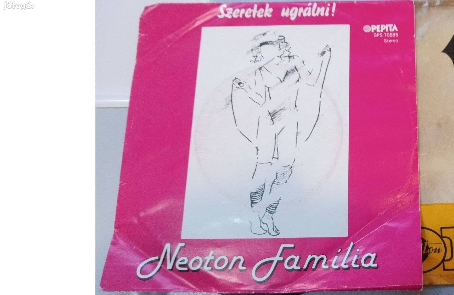 Gyűjteményből Neoton Familía bakelit kislemez (SP) eladó