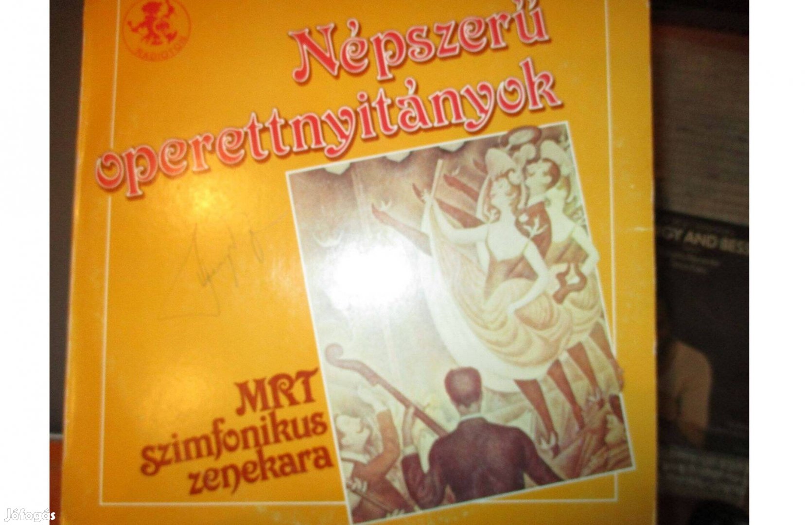 Gyűjteményből Népszerű operettnyitányok bakelit hanglemez eladó